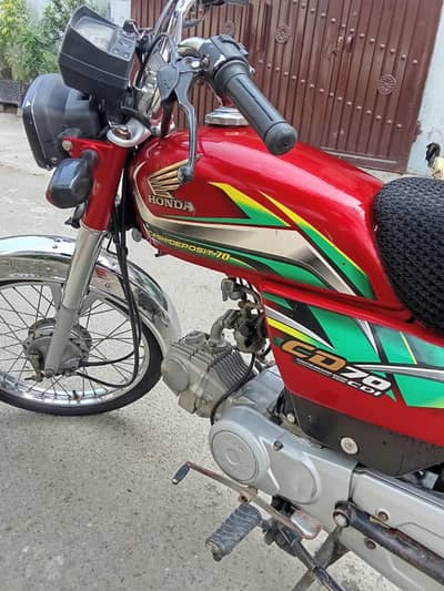 Honda CD 70 Lussh condition