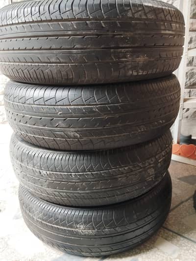 4 Used Japanese Yokohama tyres 195/65/R15