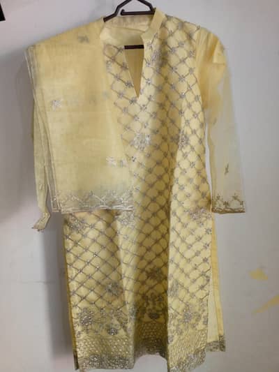 fancy wedding dress 3 piece medium size