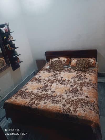 Queen size bed and sofa set for sell