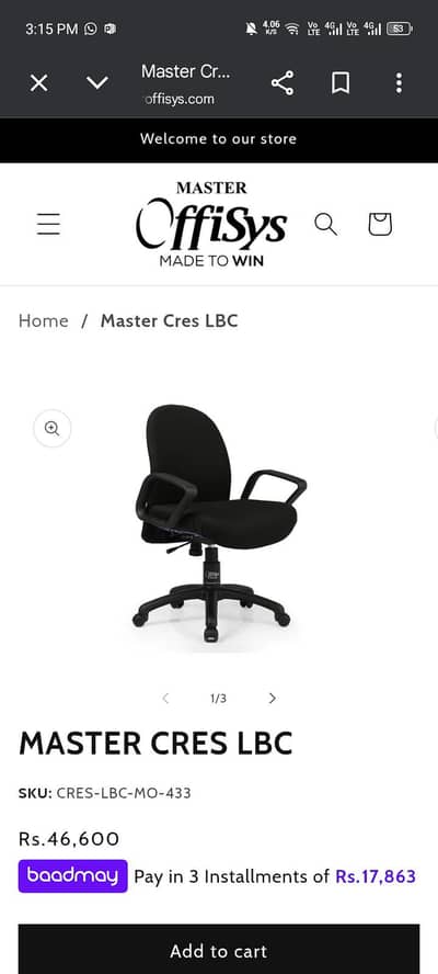 Office Chair for Sale | Comfortable | Good Condition | Best Price