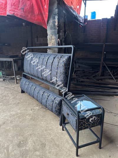 IRON BEDS, BUNKER BED, SOFA CUM BED, SOFA, SIDE TABLES, DRESSING TABLE