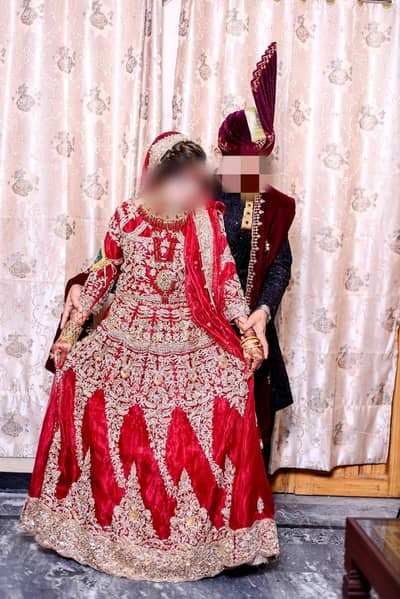 Bridal Barat Organza Suit – Fully New (10/10 Condition)