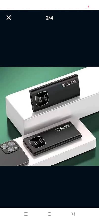 pd 22.5w 10000 mAh power bank