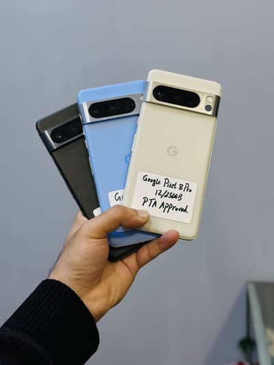 Google Pixel 8pro (12/128gb) (12/256gb) Official PTA Approved
