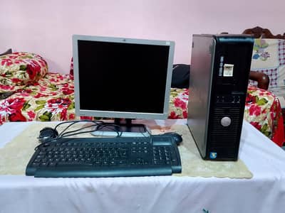 CPU , LCD , keyboard & Mouse
