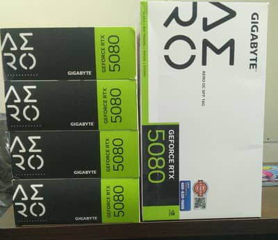 Gigabyte RTX 5080 AERO OC | Beast Performance | Box Pack