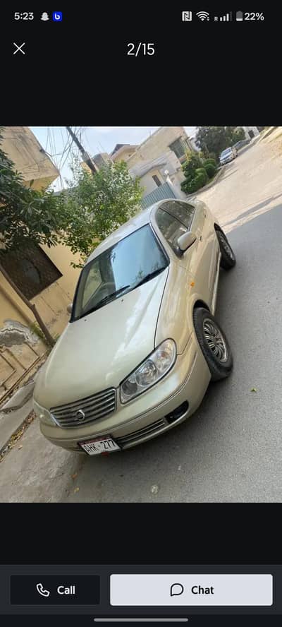 Nissan Sunny Urgently sale Batter then mehran cultus Alto Civic santro