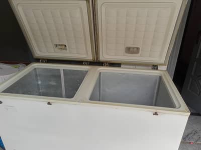 deep freezer double door
