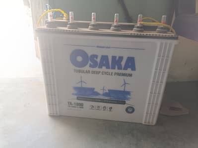 Zewnic Solar Inverter hybrid & osaka 12v Tubular bettery