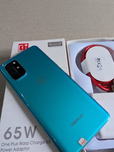 OnePlus 8T Dual Sim 12/256 - 10/10 Condition - 01 Green Line.