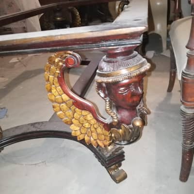 antique wooden table center table set coffee table imported unique