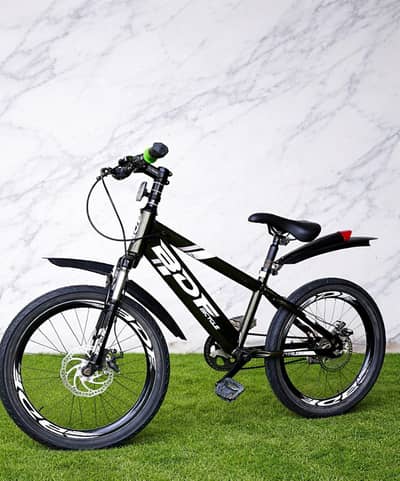 BDF MTB Japanese bicycle Sami fat tyre real suspension and disc brakes