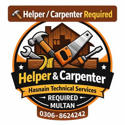 Carpenter Helper required