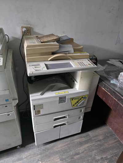 2 Ricoh Aficio Copier Used Available for Sale
