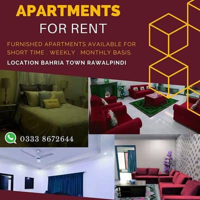daily basis apartment for rent