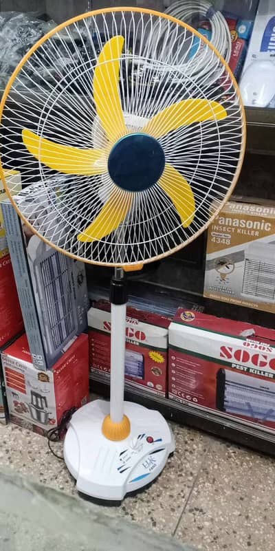 AC/DC Rechargeable Pedestal Fan Available  | Long Backup Cooling Fan
