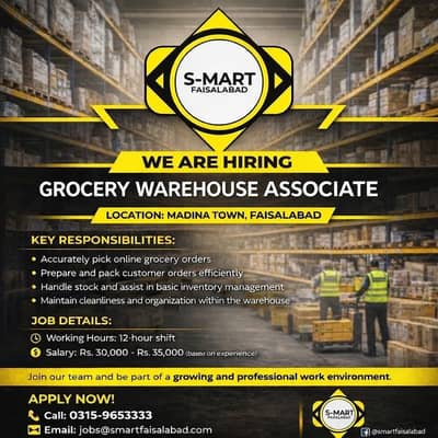 Grocery Warehouse Associate