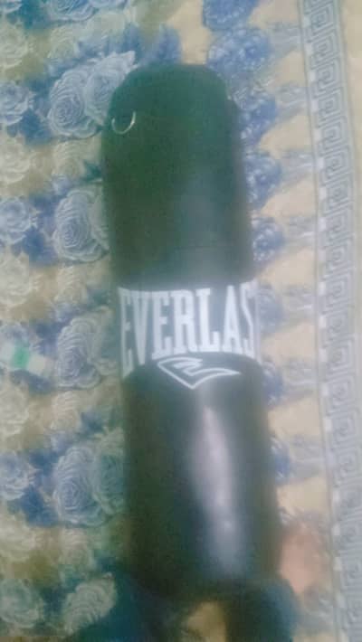 New condition unfilled leather punching bag