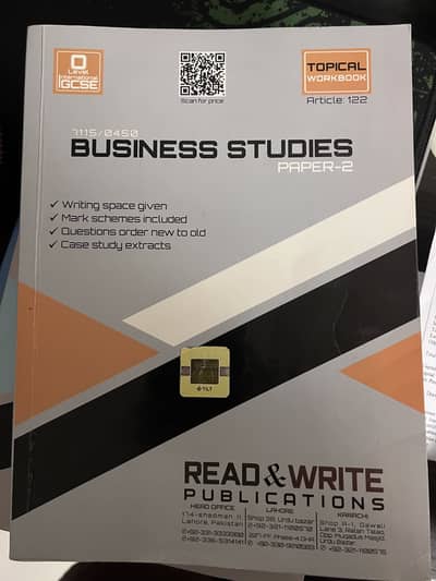 Read n write past paper business studies topica