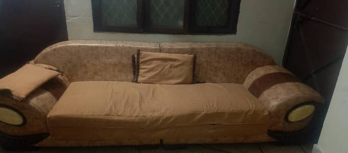 3 piece imported sofa set lather poshesh import to dubai