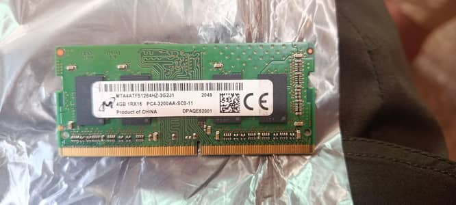 DDR 4 laptop ram 4g