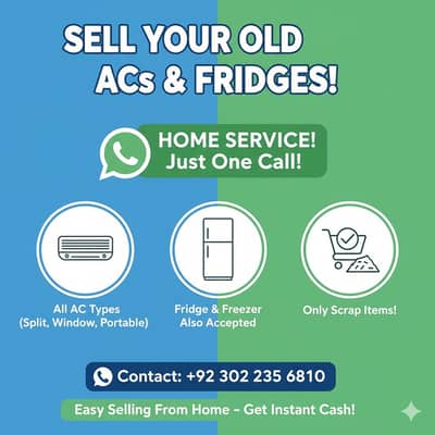 AC sale purchase / old and new AC sale purchase / window ac , split