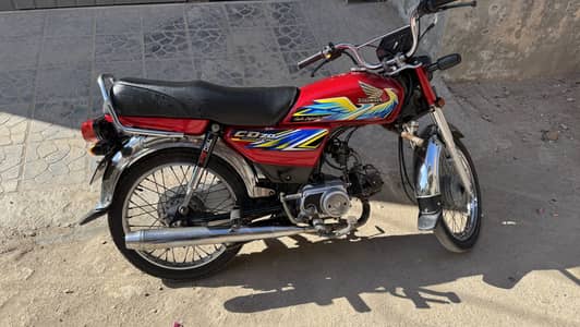 CD 70 2021 20,000km driven