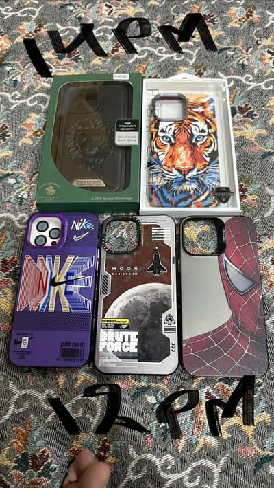 Iphone 16 Pro max, 14 Pro max and 12 pro max Covers