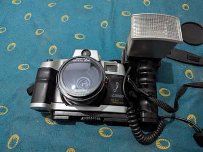 Vintage Olympia DL2000A Film Camera with Flash & Bag