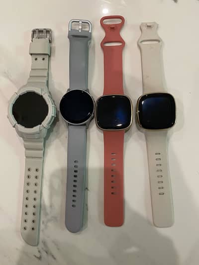 Samsung and Fitbit smart watches