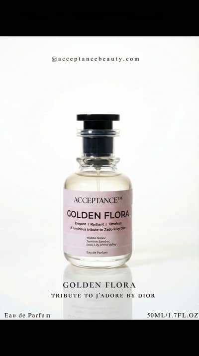 Goldern Flora Perfume Tribute to J Adore Dior