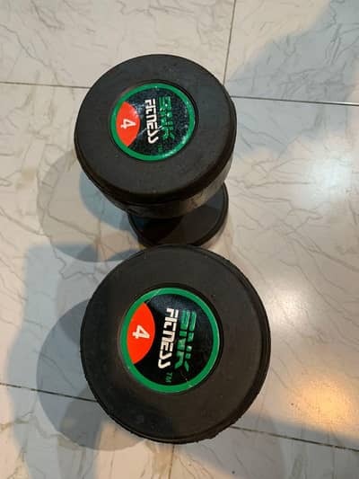 4 kg dumbbell pair (2 dumbbell) 4+4