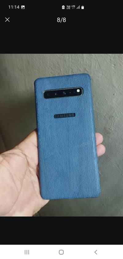 Galaxy S10 5G single sum 8/512gb just glass crack sealed set