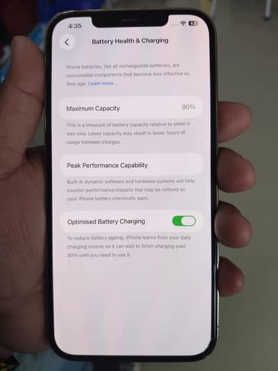 iphone 12 pro max JV 128 GB