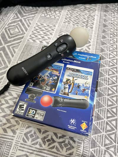 Playstation MOVE motion controller and Eye camera