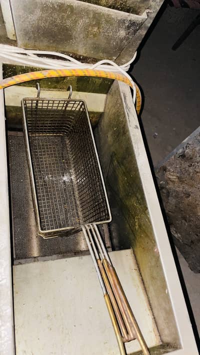 Restaurant shawarama burger counter wings fryer 16 liter