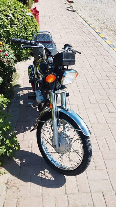 Honda cg125 black 2025 model