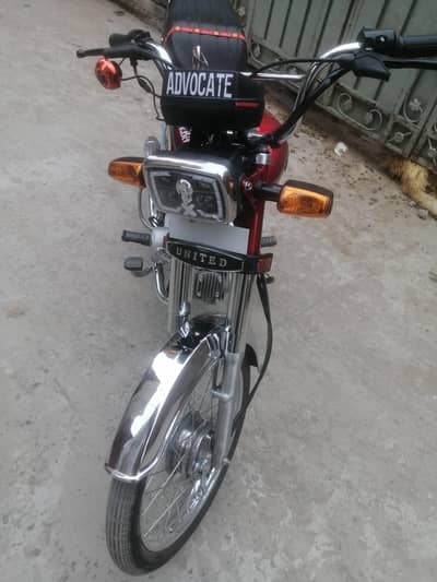 United 2026 model number Nahin laga hua letter Hai Bike ka