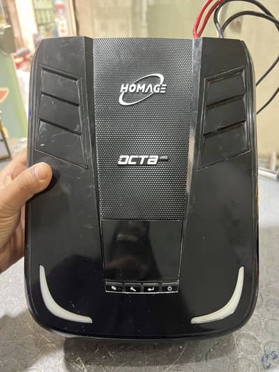 Homage Octa uno Model. HOU. 2208 jenian 24 volt 1800 Watt