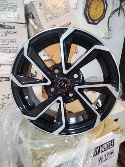 13 Inch Alloy Rims Box Pack for Alto Every Clipper New 100 PCD