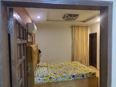 2 Bedroom Apartment TV Lunch Kichan Attach Bathroom Fully Luxury Furnished Apartment Near Facing Kanal