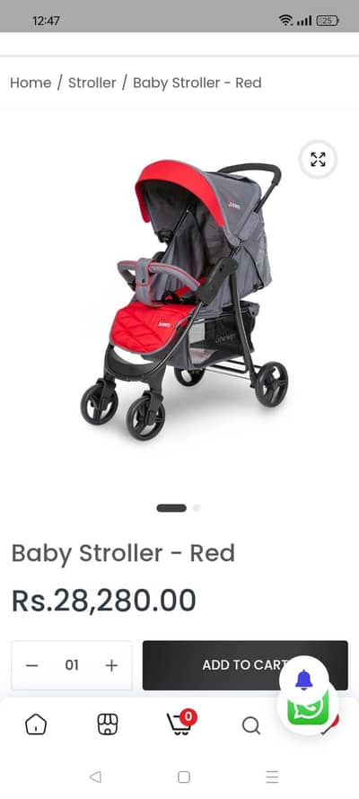 Tinnies brand stroller for Sale. .
