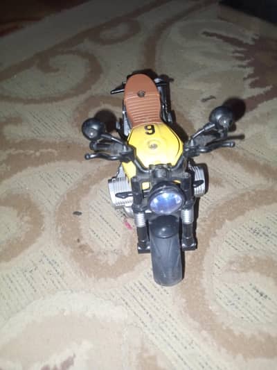 toy bike with sound horan and looking so nice