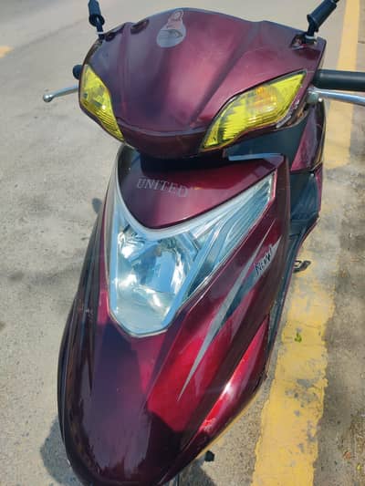 United petrol sccoty 100cc