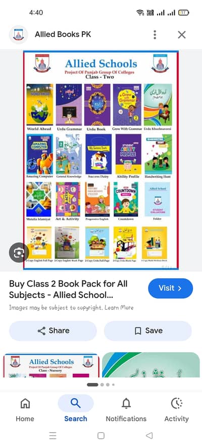 Class 2 , Allied School