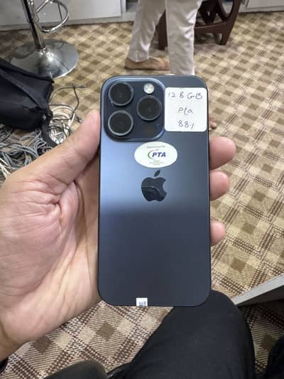 Iphone 15 pro 128gb PTA Approved LLA model
