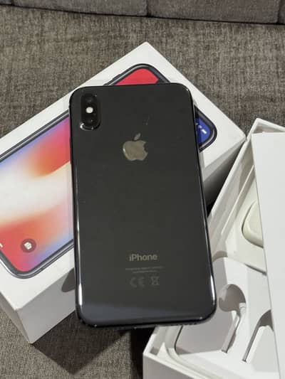 iPhone x Pta Approved 86% Health battery new.