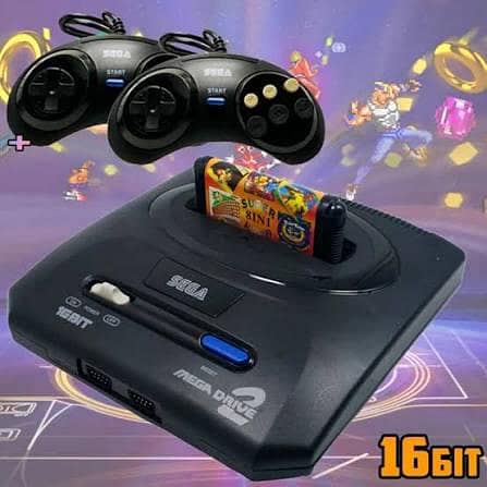 sega with 2 controller 0