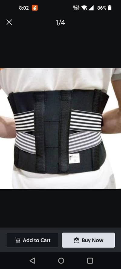 Back pain belt